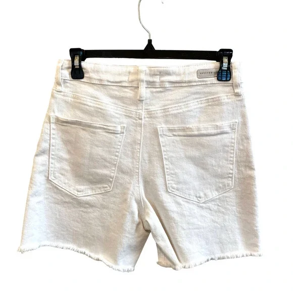 NWT Sanctuary Denim Sidewalk Jean Short Vintage White, size 26 - Picture 3 of 8